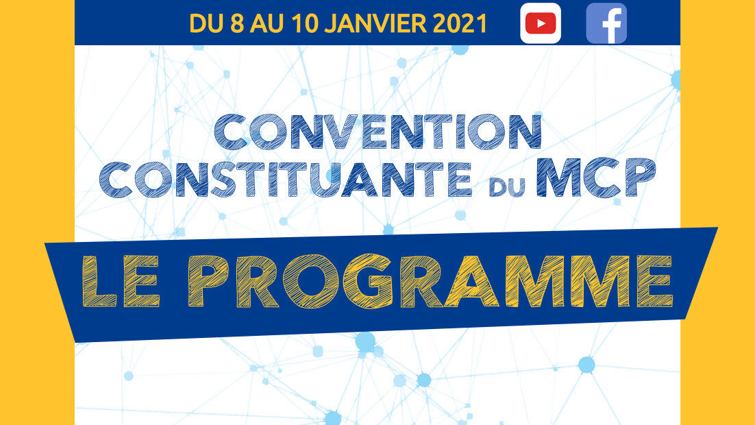 Programme de la Convention Constituante du MCP