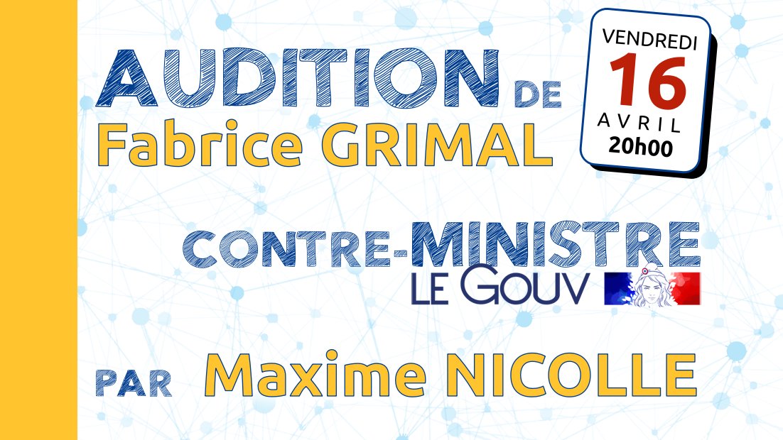 Audition du Gouv, le Contre Premier ministre