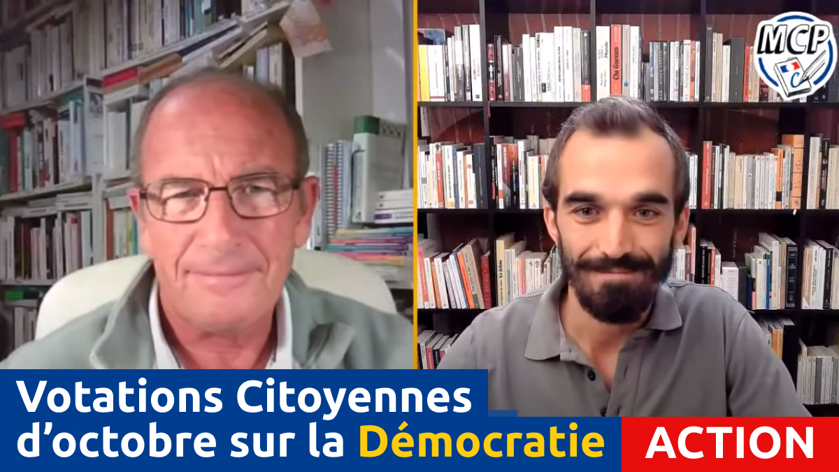 Live au sujet des votations citoyennes d’octobre sur la démocratie