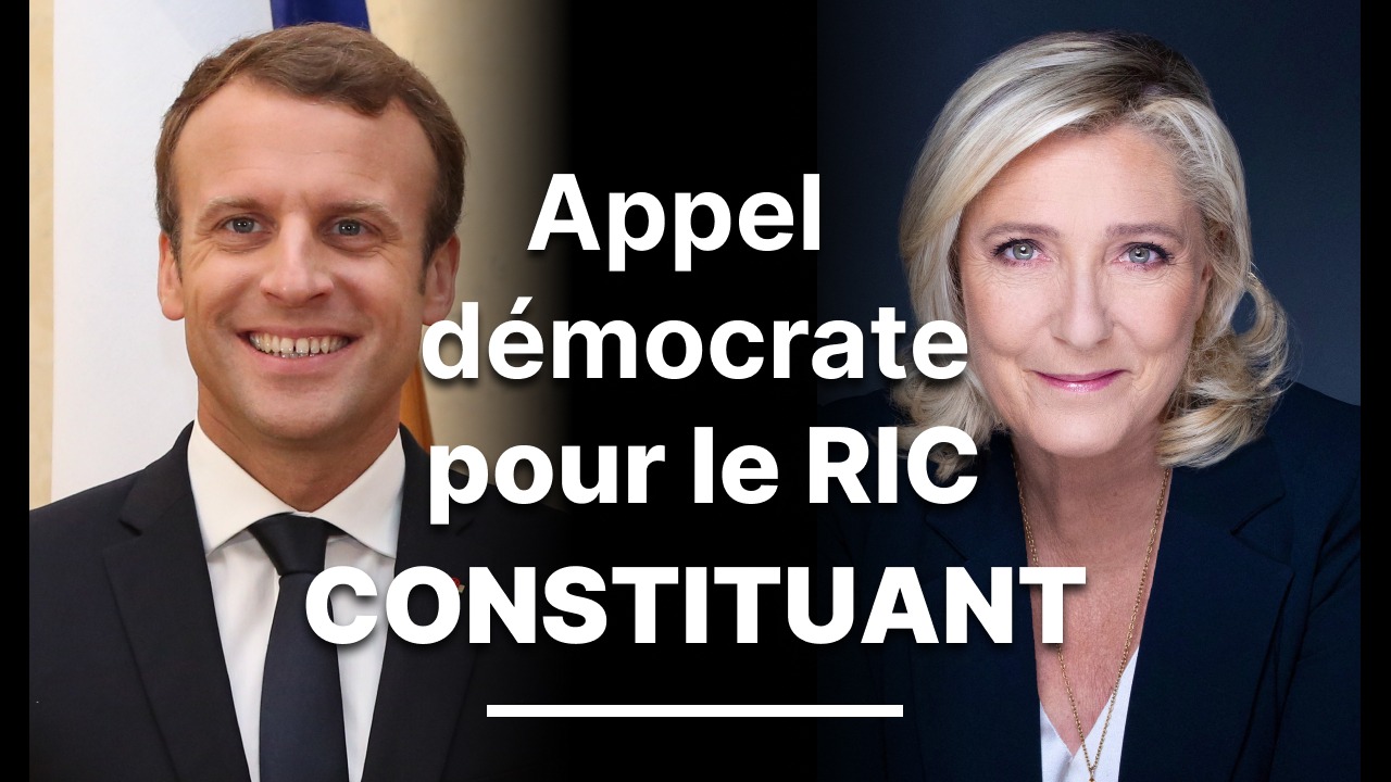 Appel democrate pour le RIC Constituant