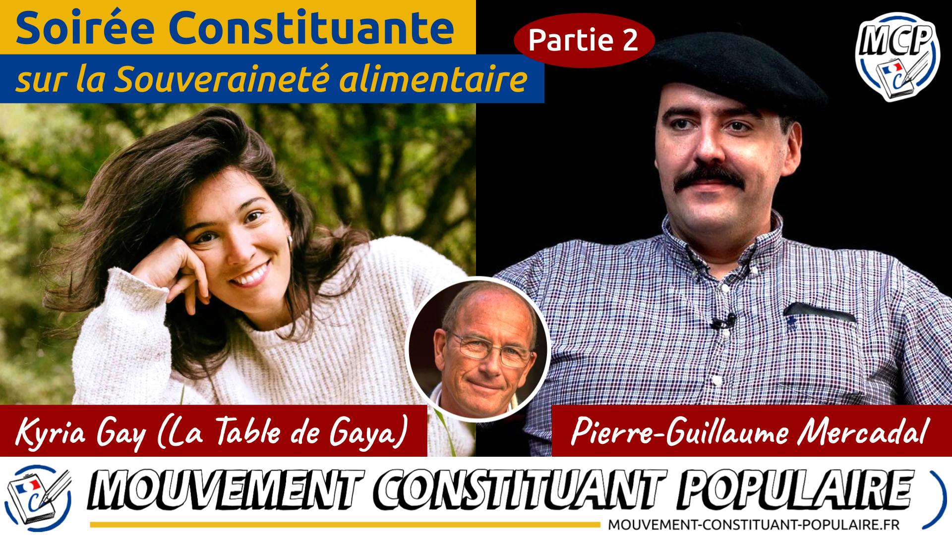 Soirée Constituante sur la Souveraineté alimentaire (Partie 2)