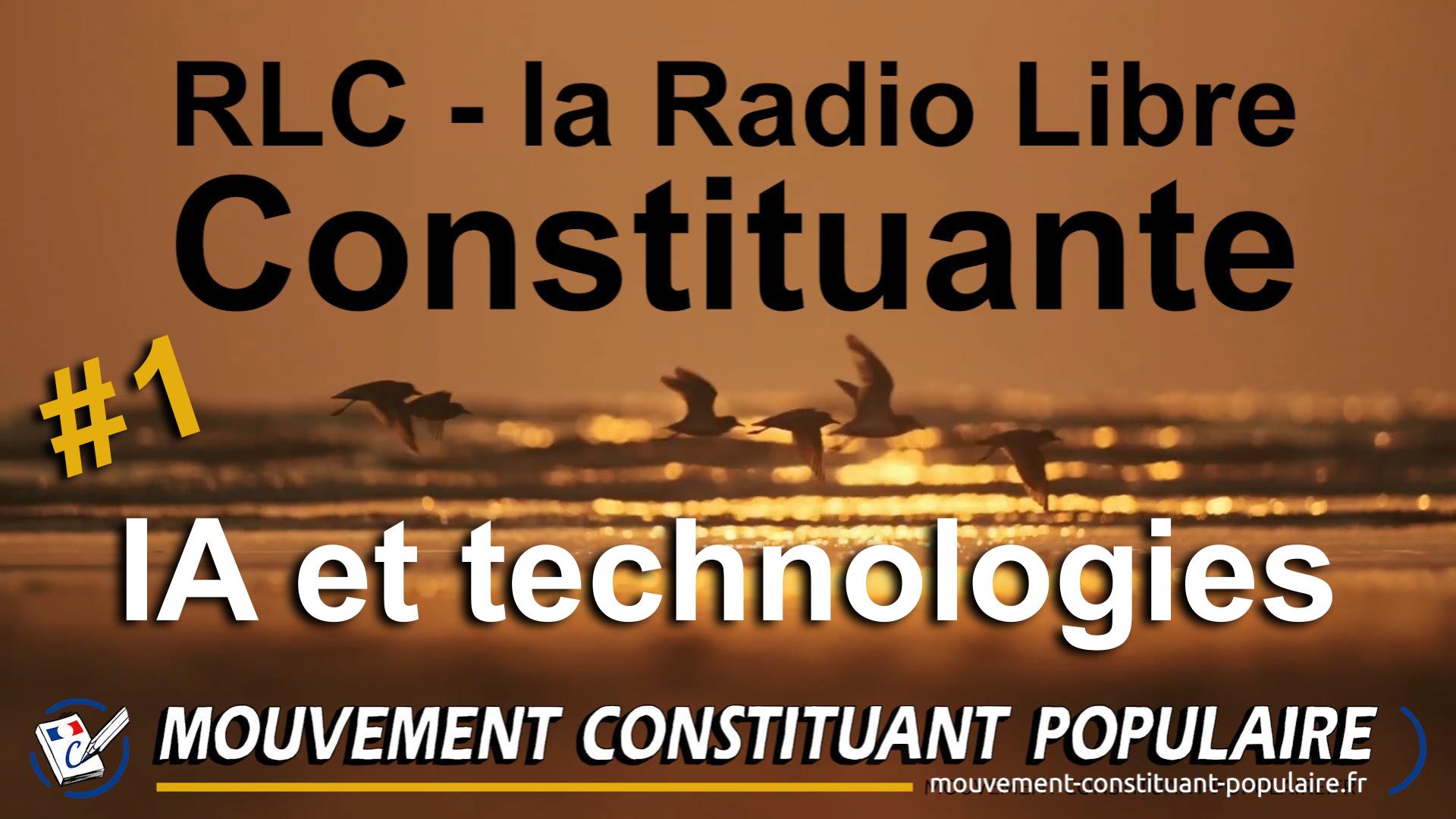 #1 IA et technologies