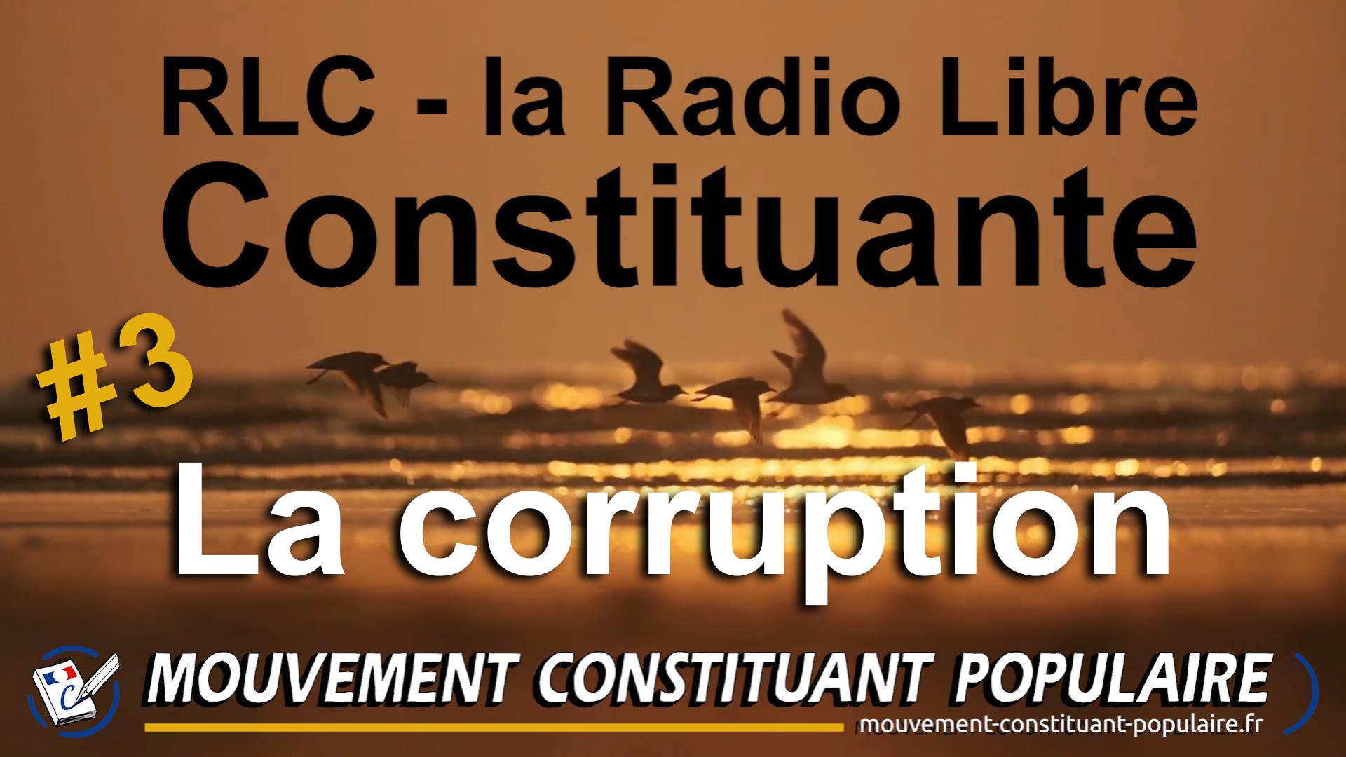 #3 La corruption