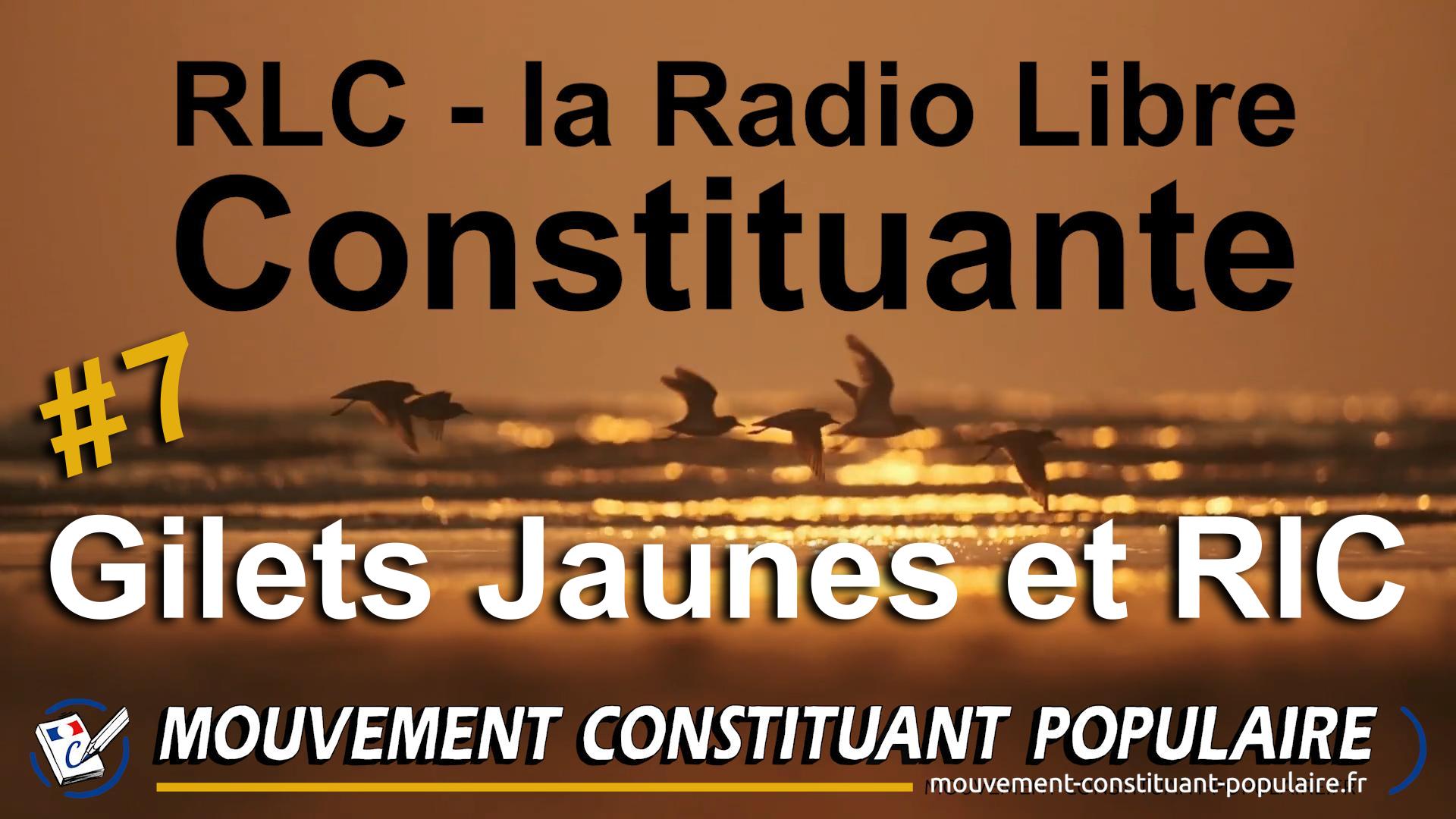 RLC#7 – Gilets Jaunes et RIC