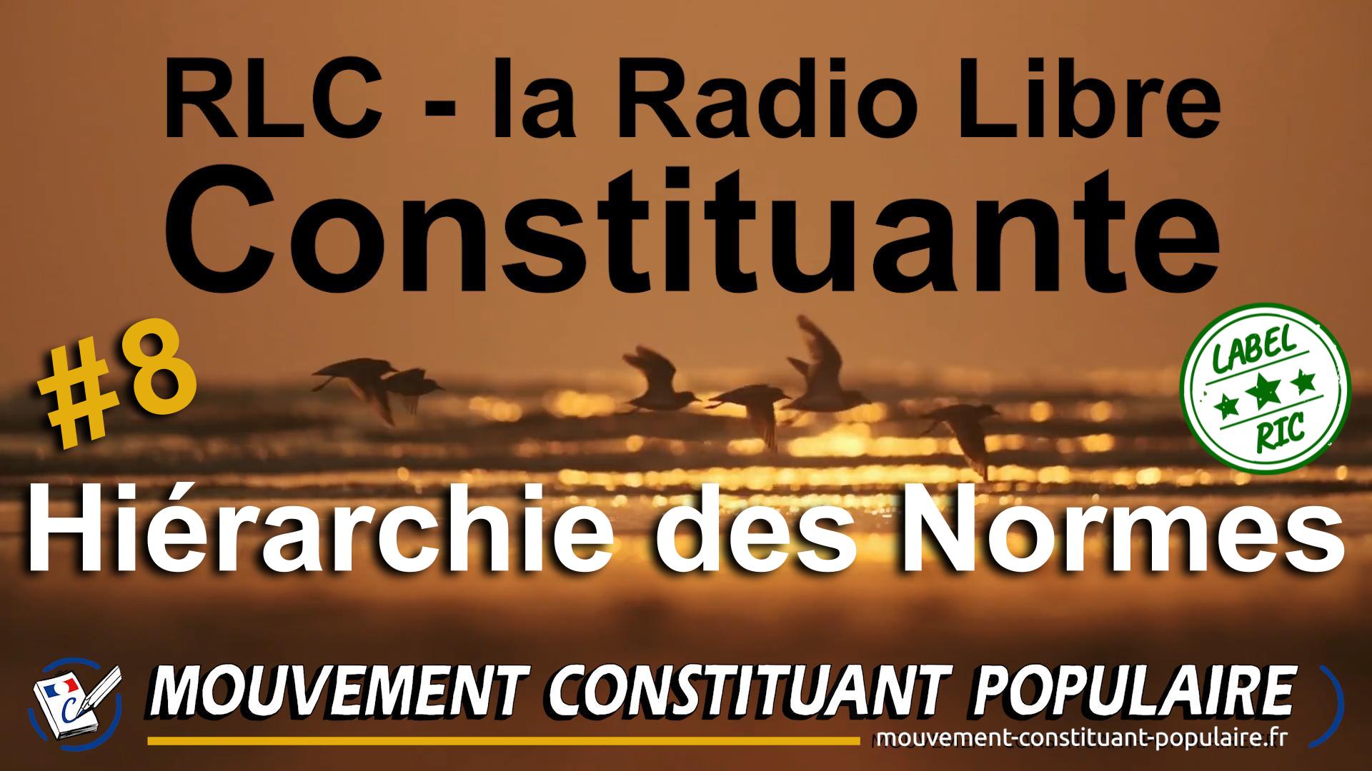 #8 Hiérarchie des Normes et Label RIC