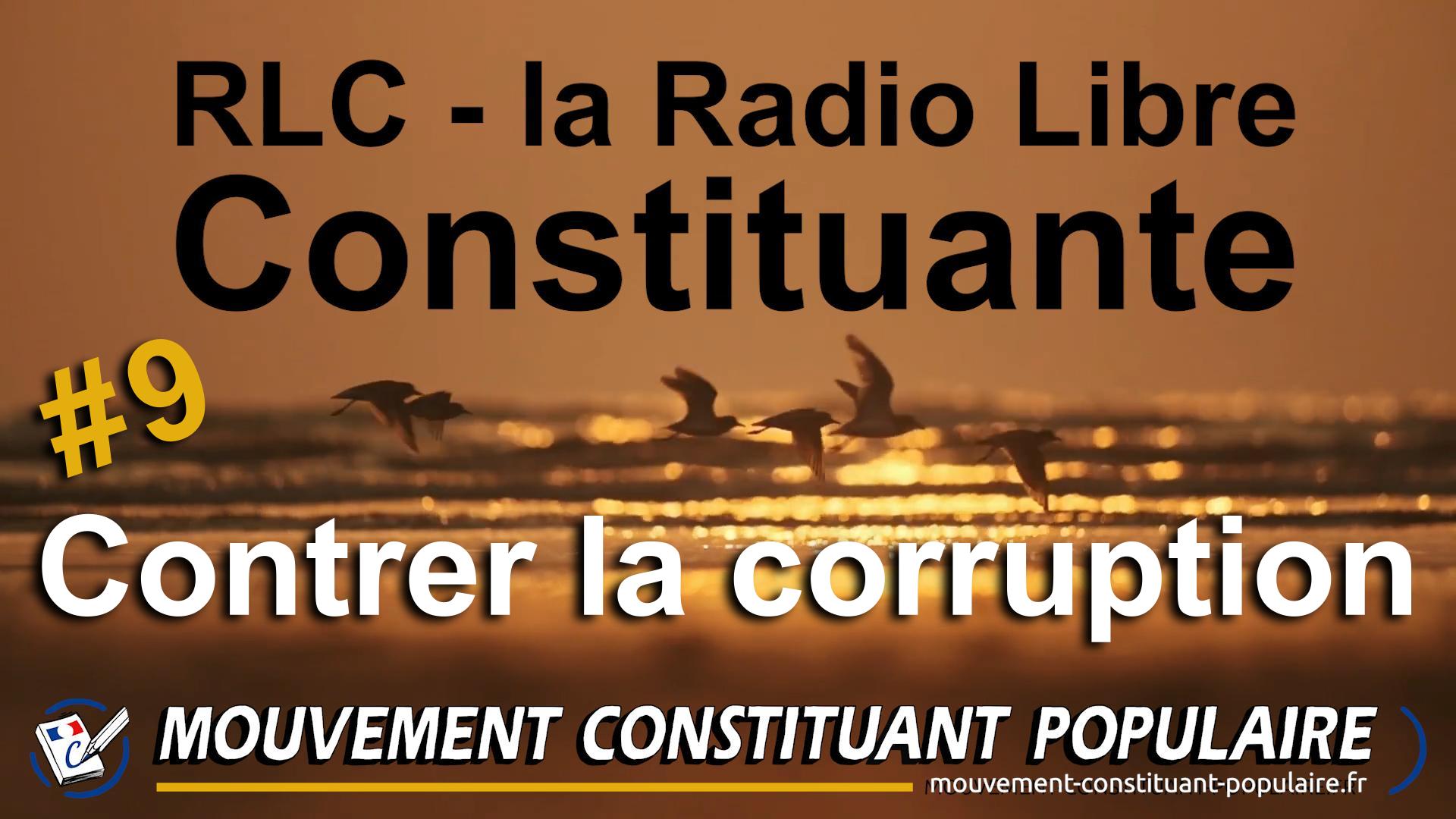 RLC#9 – Contrer la corruption